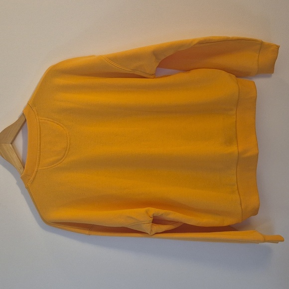 American Eagle Yellow Skeleton Butterfly Sweatshirt | Crewneck Graphic | Size M - Picture 2 of 5